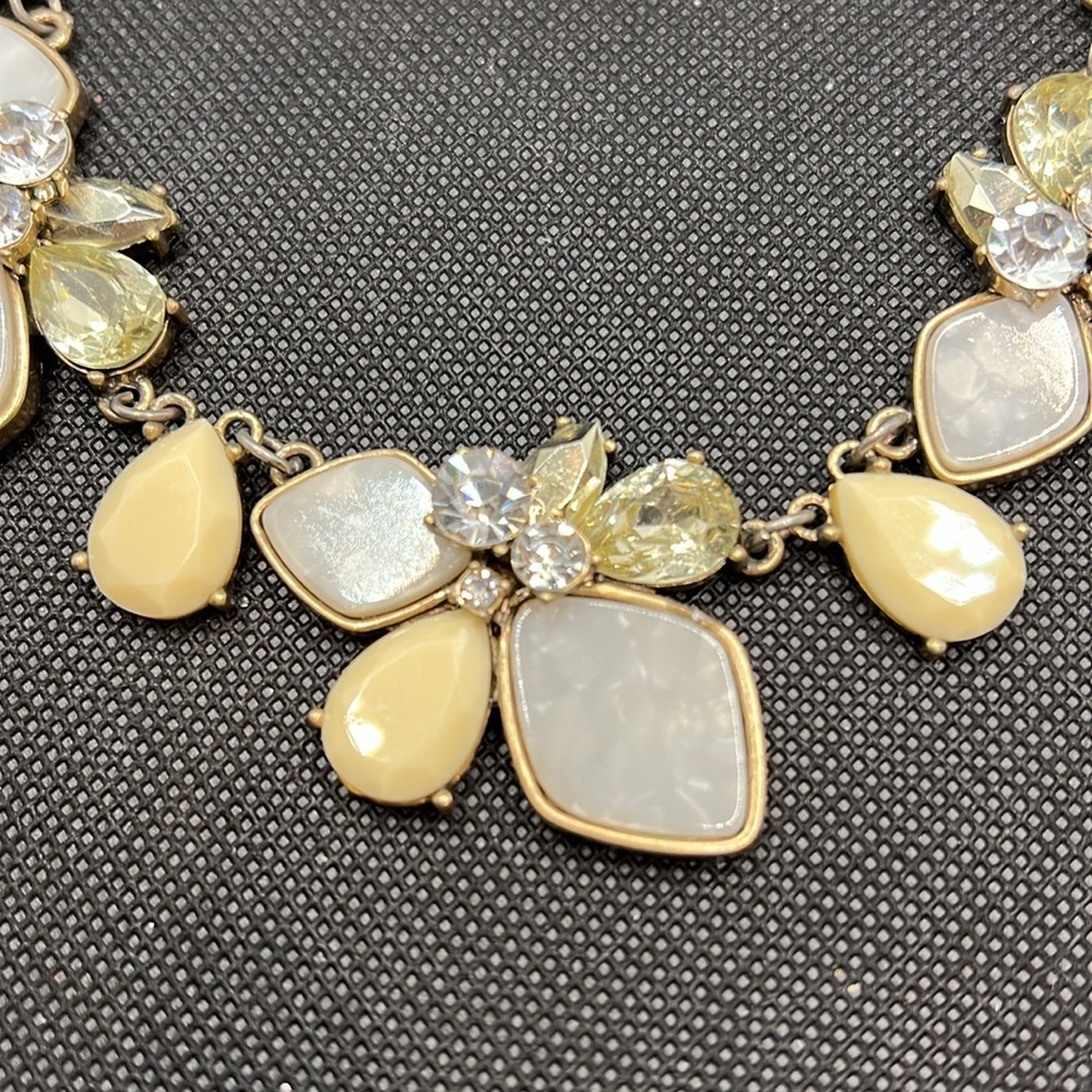 Vintage Jeweled Statement Necklace